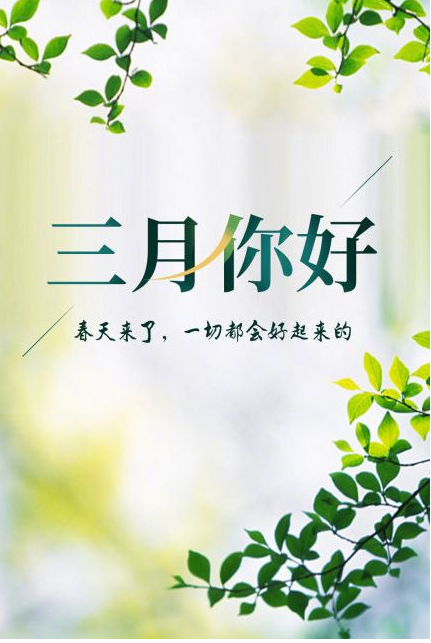 您好，3月