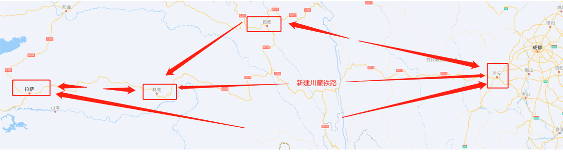 修建新川藏鐵路的意義？(圖1)